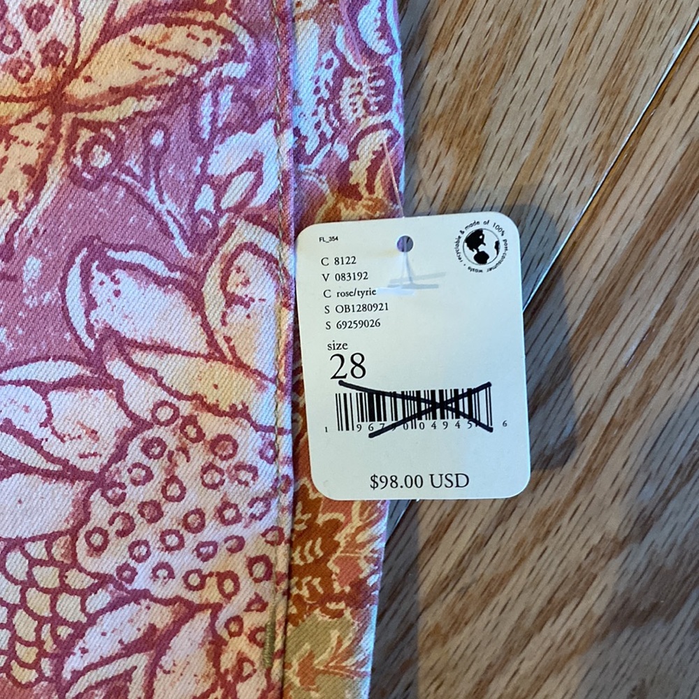 Free People Youthquake Floral Flare Jeans - Picture 4 of 6
